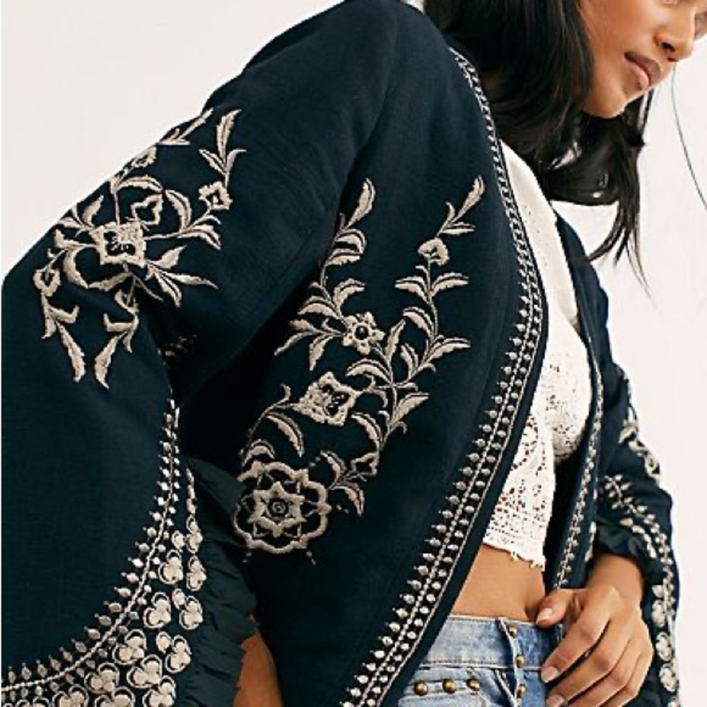 Free People Paisley Park Jacket